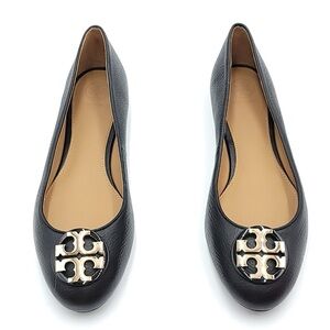 Tory Burch Claire ballet flat with Gold Logo